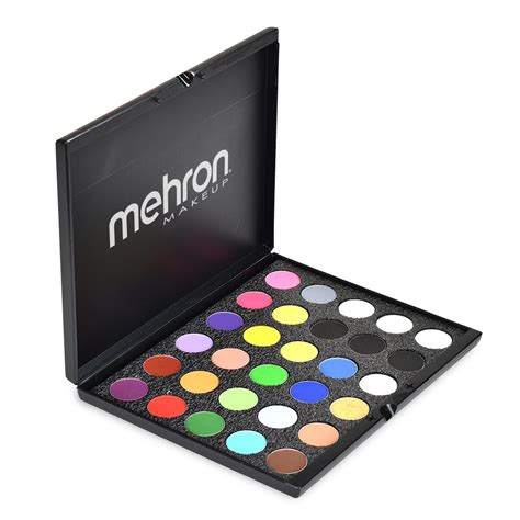 The full-coverage, vegan formula is developed to withstand extreme performance conditions including Broadways hot stage lights. . Mehron makeup